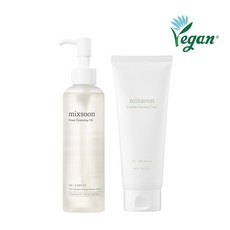 더블스텝 클렌징믹순 병풀 클렌징 폼 150ml + 콩 클렌징 오일 195ml