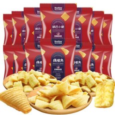하이디라오 스낵 소고기맛 중국과자 대용량 레드 70팩, 크리스피콘 35팩
