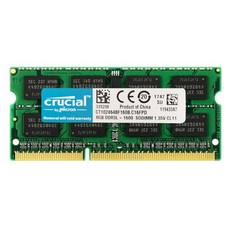 컴퓨터 케이블 커넥터 DDR3L 4GB 8GB 1600Mhz 1.35V 204PIN 메모리 Latpop Memoria RAM SODIMM DDR3, DDR3L 2GB 1600 1.35V, 1개