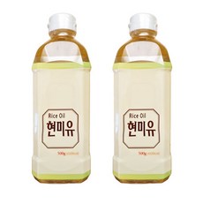 맛을높여주는 현미유, 2개, 500g