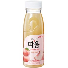 빙그레 따옴주스 납작복숭아백도 235mlx10개 무료냉장배송, 10개, 235ml