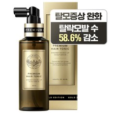 테라픽 프리미엄 헤어토닉 시너지 더블 업 160ml, 1개 - 한방탈모억제추출물