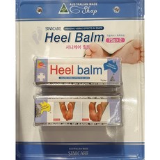 시니케어 힐밤 heelbalm 풋크림 75g 2개입 호주산, 1