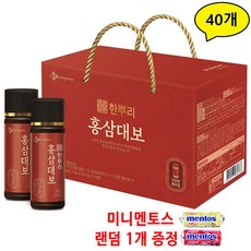 CJ 한뿌리 홍삼대보, 1L, 4박스