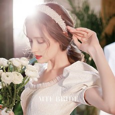 돌드레스머리장식