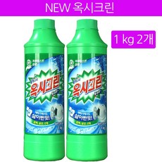 옥시크린 용기형 분말 표백제, 1kg, 2개