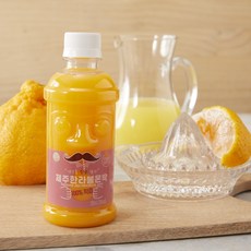 물타지않은 100% nfc 착즙주스 제주 몬딱 한라봉 300ml X 10병, 10개