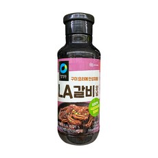 [써니마트]N64T-청정원 LA갈비양념 500gx2 오뚜기 LA갈비양념 양념장 소스 양념돼지갈비 갈비양념, 500g, 2개