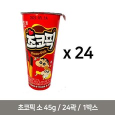 T1_해태 초코픽 45g 24곽 1Box 아이 사무실 간식 과자_L/N:7E+6E0774 ; 초코픽과자 쵸코픽과자 곽과자 초코과자 쵸코과자 초코픽한박스 과자박스 아, t1 본상품
