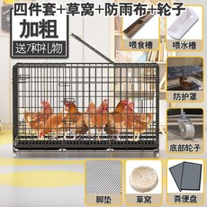 꼬꼬닭장만들기 조립식 대형 자동문 케이지 사육장 관상용 가금류 철제 사육 조립식닭장