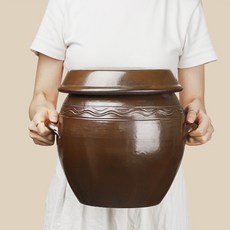 국산 옹기항아리 장수용기 풍수 항아리단지3호 10리터, 1개