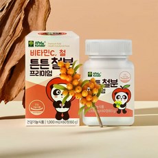 키즈 철분제 비헴철 비타민 어린이 유아 아이 60정, 1개