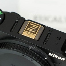니콘 카메라 슈 커버 z30z50zfc 센테니얼 기념 z5z62 보호 커버 zf 셔터 단추 카메라 액세서리., 니콘 Z자형 핫슈 - 퓨어 구리