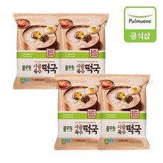 [G][풀무원] 사골떡국 329gX4개, 4개, 329g