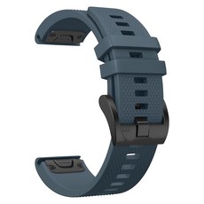 GinCoband Easy Fit Garmin Fenix 5 밴드 교체용 5 Plus Forerunner 935 소프트 실리콘 22MM (6팩 너비 22mm), 슬레이트