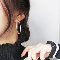 타원귀걸이
