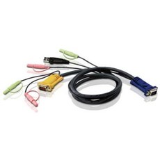 3.예상수령일 2-6일 이내 ATEN 1.8m USB KVM 케이블 (3 in 1 SPHD 및 오디오 커넥터 포함) 2L-5302U B000Q, One Color_1.8m, 상세 설명 참조0, 상세 설명 참조0