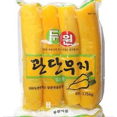 통단무지 단무지 관단무지 3.75k, 3.75kg, 1개