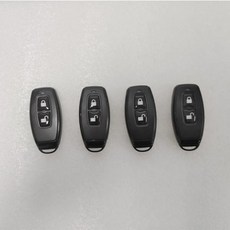 WAFU WF-010 WF-019 WF-011A 보이지 않는 도어락 원격 제어 키 433MHz, 12 4pcs For 010 019