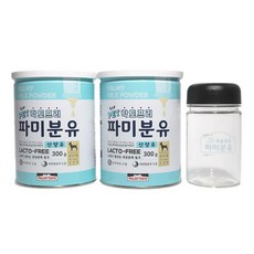 락토프리 파미분유 산양유 300g x 2 + 전용보틀 코스트코 667644, 기본