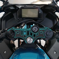 오토바이 스티커 데칼 로고 야마하 R3, Thin Carbon Fiber, 1개