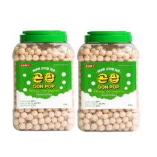 배부른 곤약쌀 팝콘, 420g, 2개