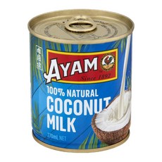 아얌 코코넛 밀크 270ml Ayam Coconut Milk, 1개