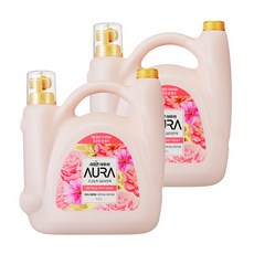 샤프란 AURA 용기 5.5L 피오니블러썸, 2개