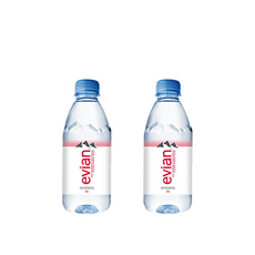 [CI 가공식품(커피/차/음료/소스/양념)] 에비앙 천연광천수, 24개, 330ml
