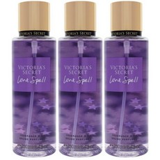 빅토리아시크릿 바디미스트 250ML 2개 세트 러브 스펠 LOVE SPELL, 3개