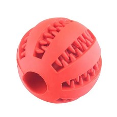 고무 공 물기 방지 어금니 누출 코기 훈련 애완 동물 교육 손상, 1개, B.5cm