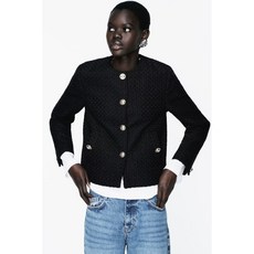 ZARA 자라 여성 라운드 자켓 5854225800
