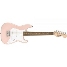 Fender Squier 미니 스트랫 로렐 핑거보드 SHELL PINK 0370121556