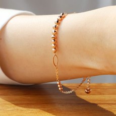 14k빅미러볼팔찌