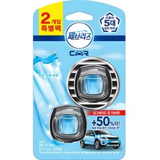 페브리즈 차량용 방향제 2P 특별팩, 1개, 맑은 하늘 바람