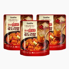 굽네 얼큰 순살 곱도리탕, 550g, 3개