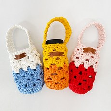 코바늘텀블러백