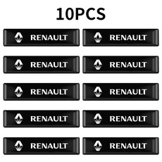 Renault Clio 4 Megane 2 3 Duster Captur Logan Laguna 악세사리 3D 에폭시 자동차 차량호환 스티커 엠블