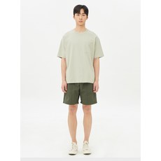 탑텐 공용 헤비웨이트 코튼 포켓 반팔티 오버핏_MSE2TS3905 446360