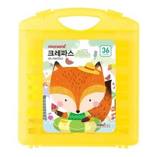 모나미크레파스36색