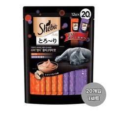 쉬바 멜티 고양이 파우치 간식 참치, 240g, 0 참치 2가지맛, 2세트