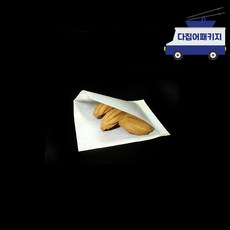 간식포장 고급식품지 L봉투 15x15cm 10000개 와플포장지 박스 제과제빵포장