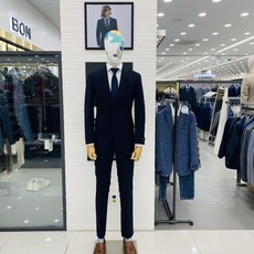 본 대전 모다 단독 면접용 기본 다크네이비 슬림핏 팬츠_BN9MPA699NY