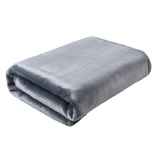 Sorpci 무선 USB 온열 전기담요 물세탁가능 발열 전기요 블랭킷, 100*80cm, 그레이