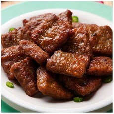 삼양 신임꺽정 납작떡갈비1+1, 1set, 떡갈비스틱1kg x 2개