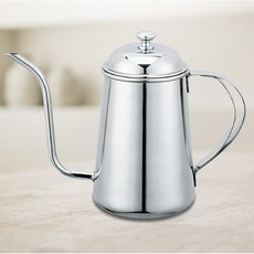 카페리아 온도계 커피 핸드드립주전자 600ml (CK7) 드립포트, 1개