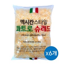 동원 멕시칸 콰트로 슈레드 1kg X 6봉, 6개