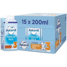 Aptamil 3단계 토들러 베이비우유 레디투유 리퀴드 1-3세 압타밀 영국분유직구 200ml 15팩, 3개, 15개
