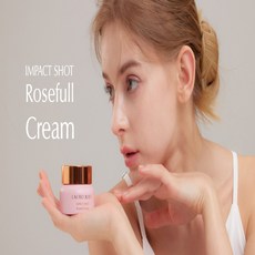 이마켓 로로쥬디 임팩트샷 로즈풀 Rosefull 기능성 앰플 30ml 세럼 50ml 영양 보습 크림 50g 주름개선 미백 탄력 리프팅 수분 다마스크장미 3500만 캘러스 배양세포, 로로쥬디 임팩트샷 크림