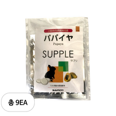 산코 supple416 파파야효소 토끼 영양제, 20g, 9개